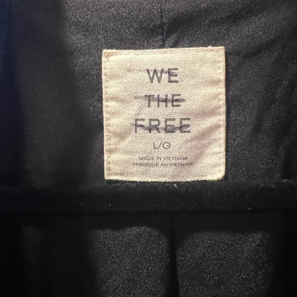 🧥 We The Free by Free People Oversized Faux Suede Blazer - Brown (Size L/G) - Picture 3 of 4